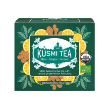 Infusión de mate, jengibre y limón BIO 20 bolsitas de muselina