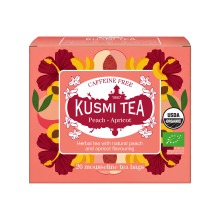 Infusión de manzana, hibísco, melocotón y albaricoque BIO 20 bolsitas de muselina