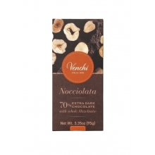 Chocolate negro 70% con avellanas enteras 95 g