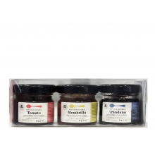 Pack mermeladas para maridar con quesos BIO  3x28 g 
