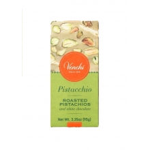Chocolate blanco con pistachos enteros 95 g