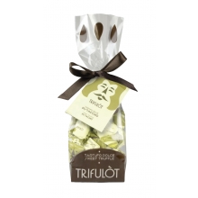 Pralinés dulces de chocolate blanco con pistacho 180 g